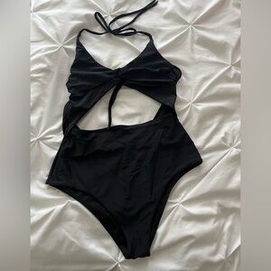 Vanilla Beach One Piece Cutout Swimsuit